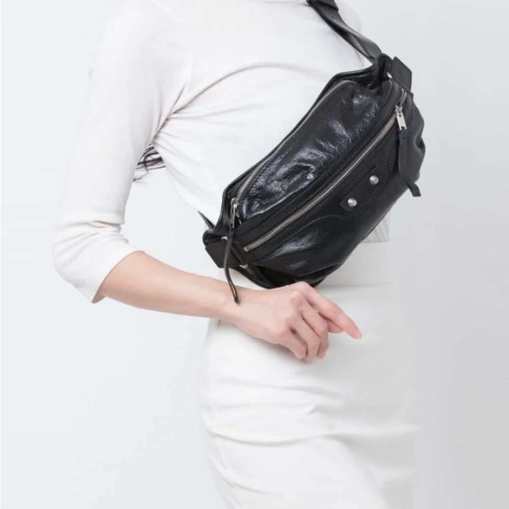 Balenciaga Dark Gray Crossbody Bag - Picture 5 of 5